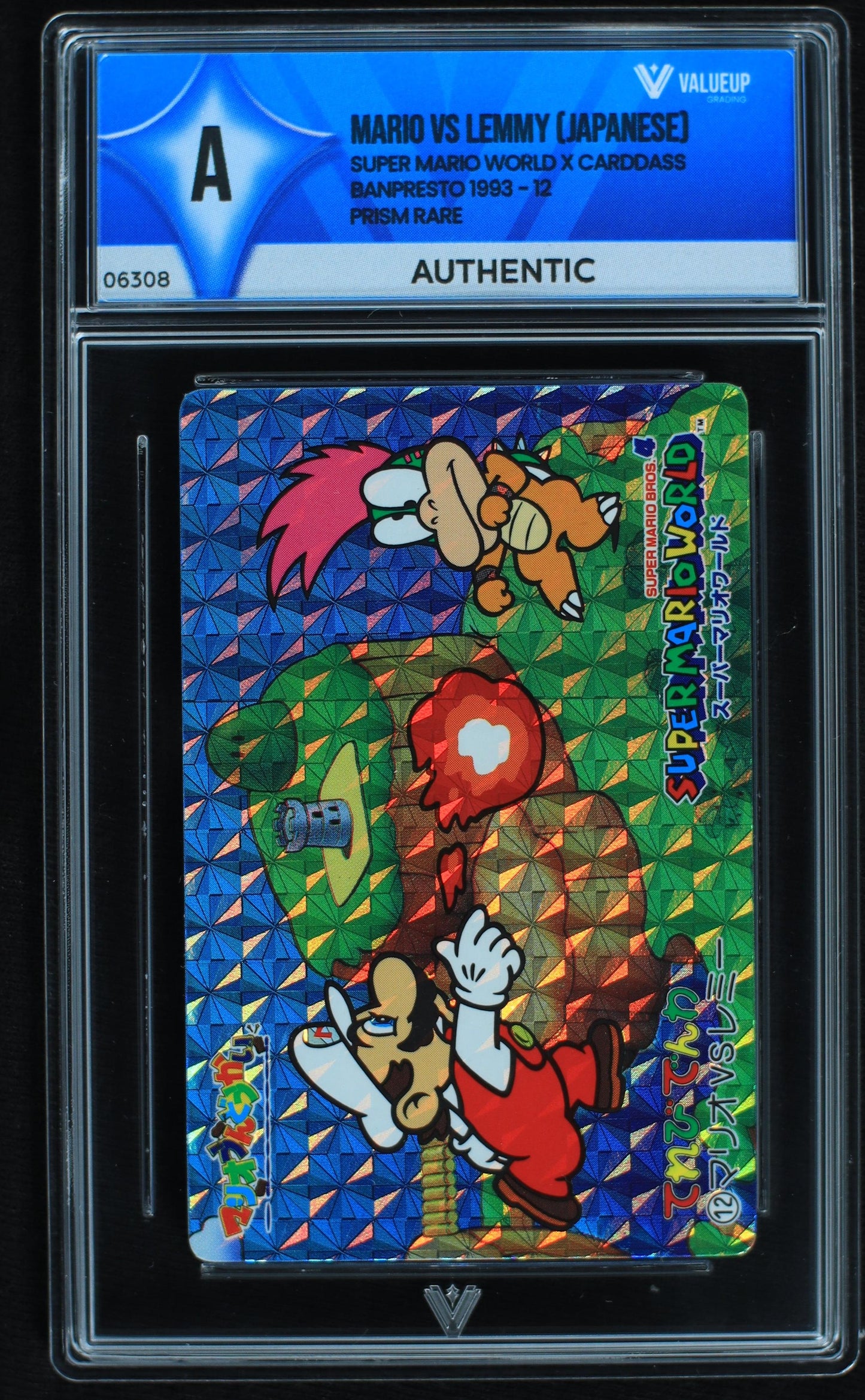 06308 MARIO VS LEMMY (JAPANESE) Grading Card