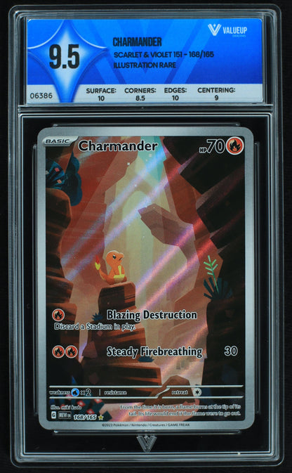 06386 CHARMANDER Grading Card