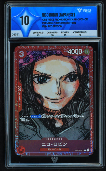 06321 NICO ROBIN (JAPANESE) Grading Card