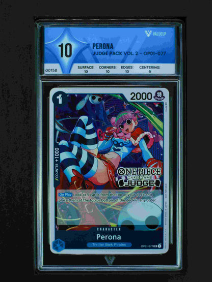00158 PERONA Grading Card