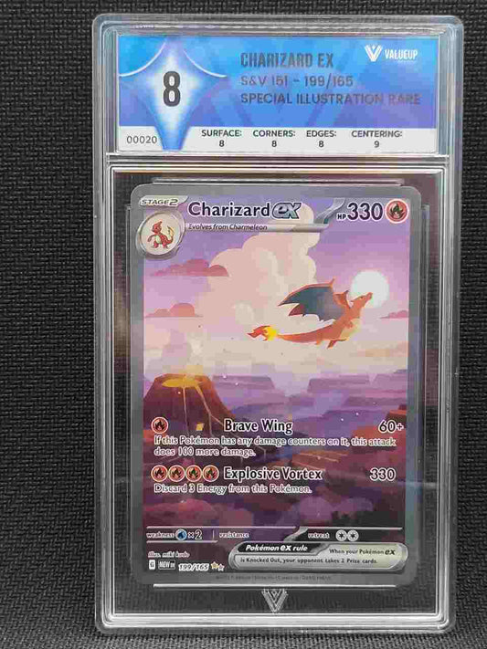 00020 CHARIZARD EX Grading Card